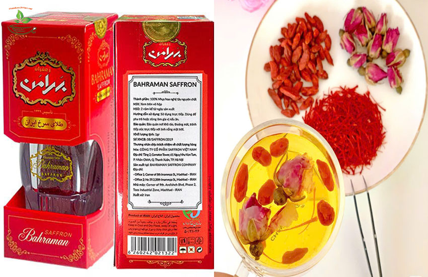 bảo quản nhuỵ hoa nghệ tây