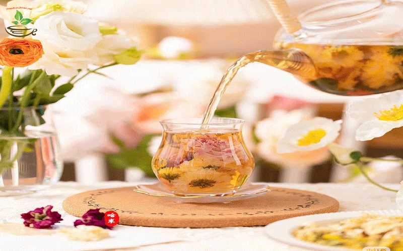 cách sử dụng trà hoa ngũ vị