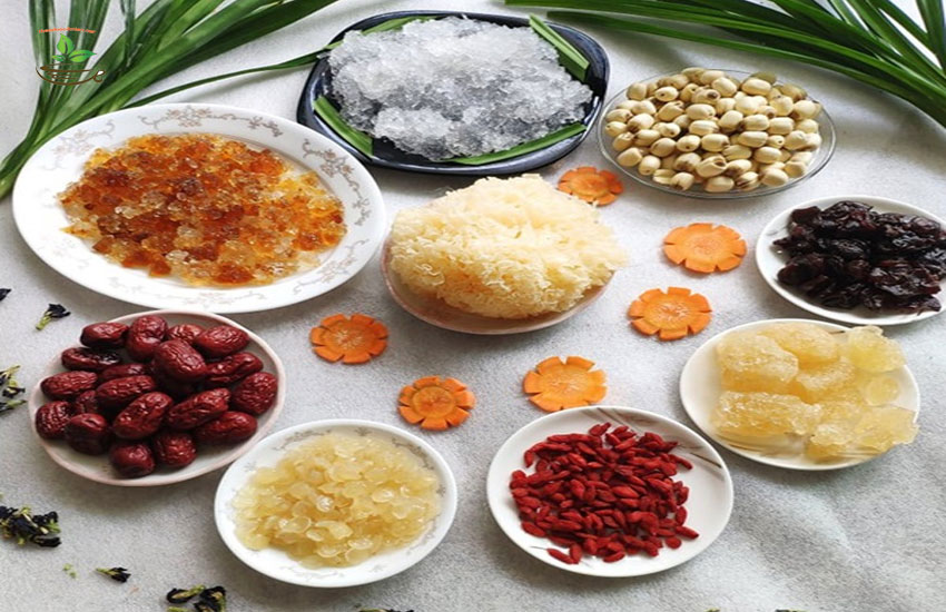 cog6 dụng chè dưỡng nhan nhiều vị