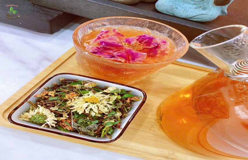 công dụng trà hồng sâm