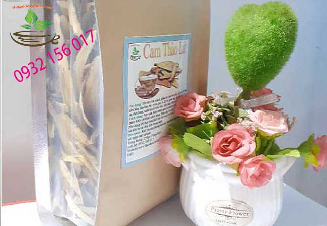 trà cam thảo lát