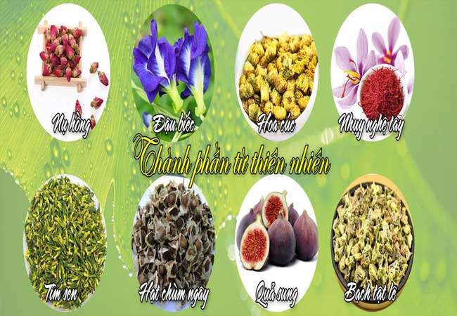 cửa hàng bán trà hoa khô