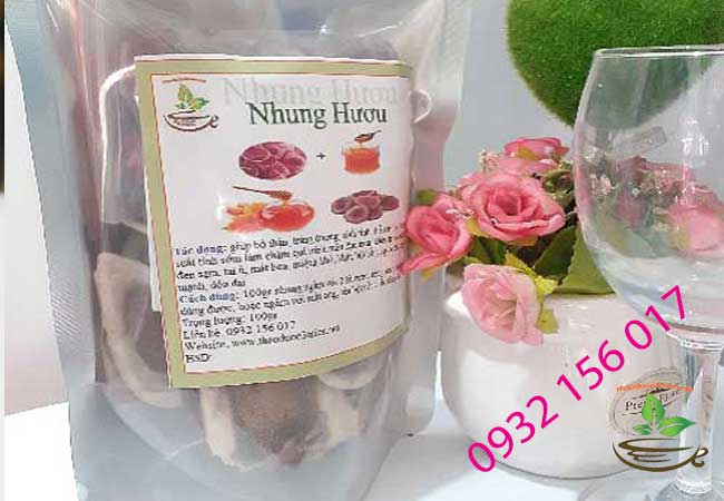 Giá nhung hươu khô
