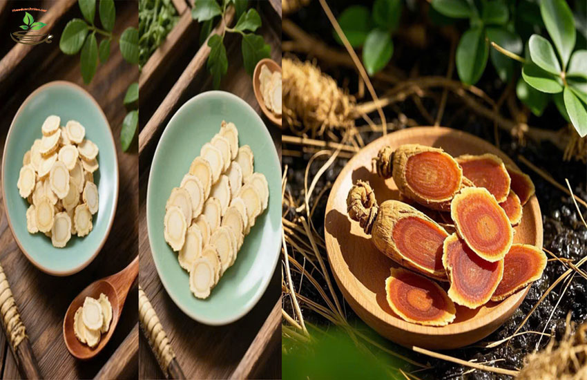 công dụng khác nhau hồng sâm và nhân sâm