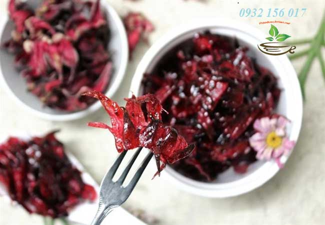làm mứt rượu vang atiso đỏ hibiscus bụp giấm