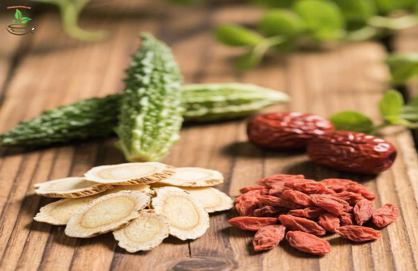 pha trà khổ qua uống làm đẹp