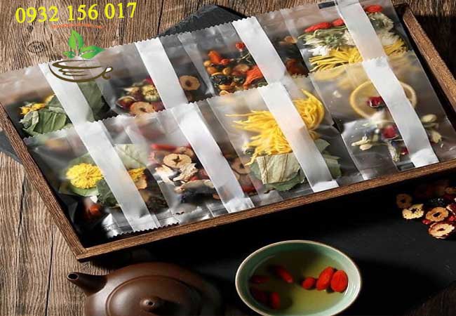 quà tặng trà hoa khô