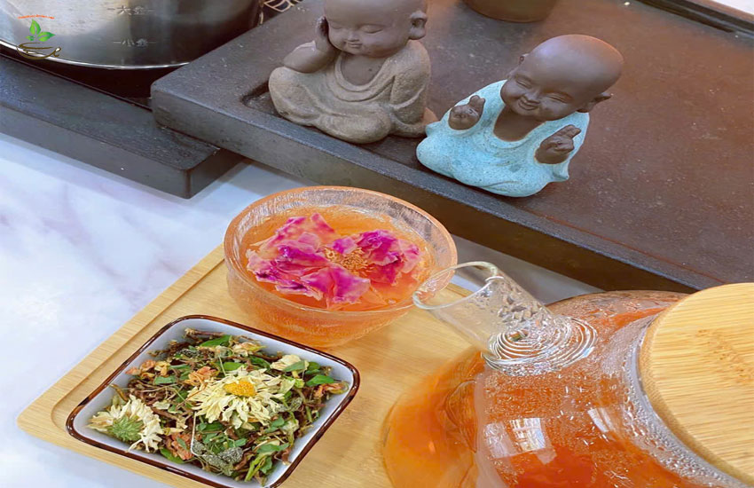 tác dụng bất ngờ trà hồng sâm