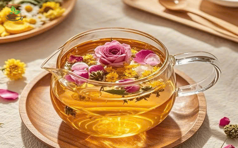 tác dụng của trà hoa cúc