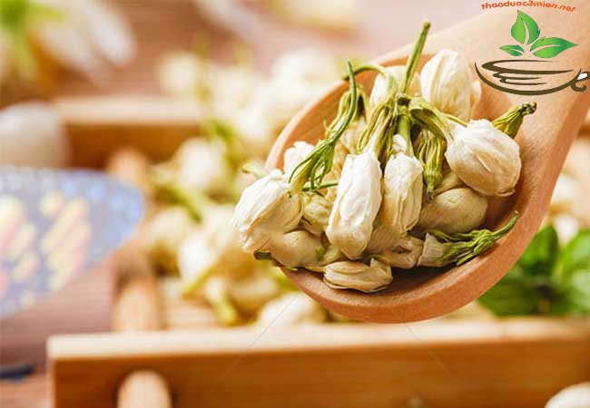 Trà hoa nhài Tác dụng của hoa nhài