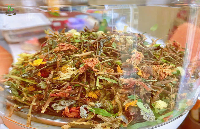 trà sơn mật hồng sâm