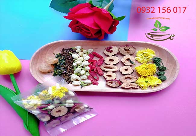 trà hoa khô uống tốt cho tim mạch và huyết áp