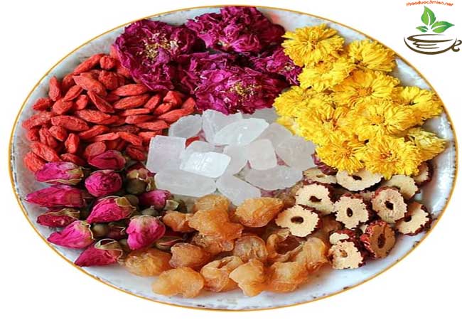 trà hoa mẫu đơn trị bệnh