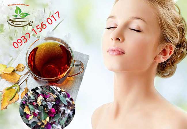trà thảo mộc giảm cân cho da đẹp dáng xinh