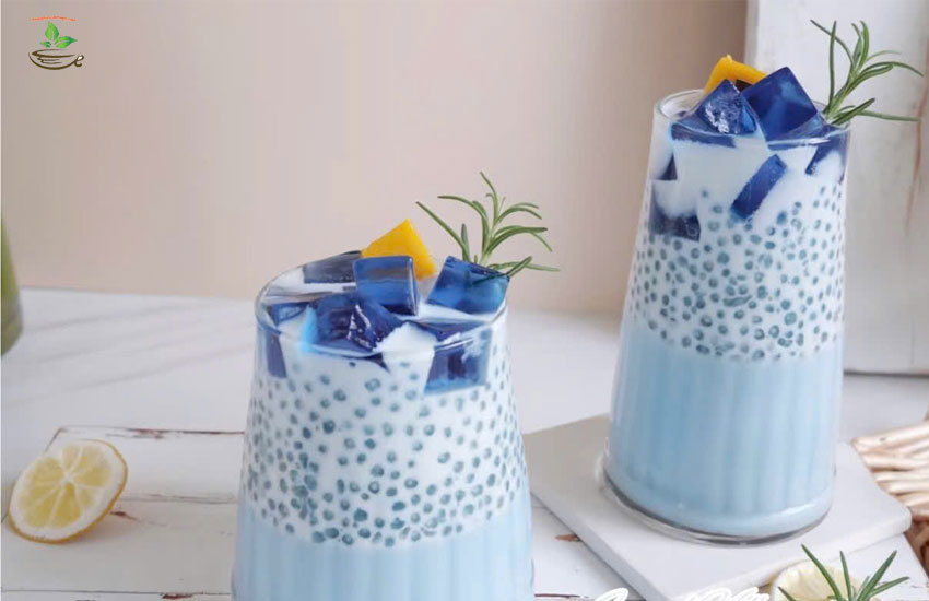 uống hoa đậu biếc đẹp da