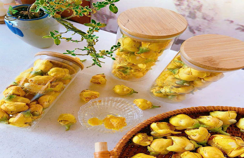 uống trà hoa vàng công dụng gì