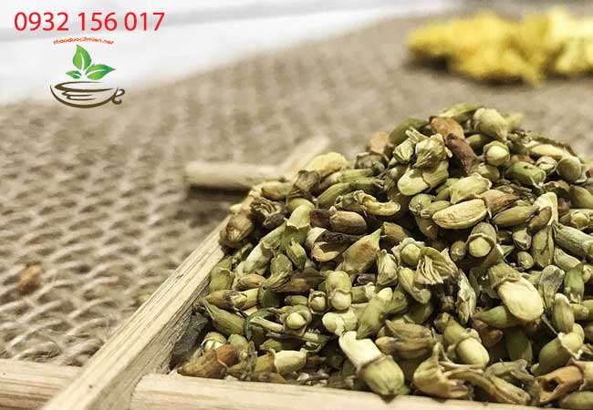 Uống trà hoa hòe để giảm cân