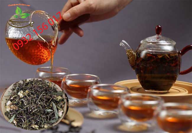 tác dụng của trà mát gan sơn mật hồng sâm